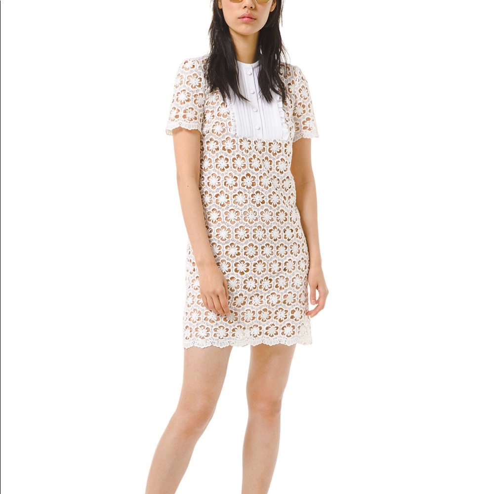 Michael Kors White Lace Dress